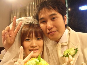 藤井様 お式直前です!